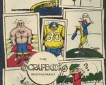 The Scrapbook Restaurant Menu Spokane Washington 1990&#39;s - £21.98 GBP