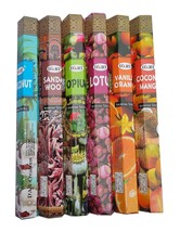 D'Art Assorted Incense Sticks Agarbatti Export Quality Hand Rolled 120 Stick - $14.56