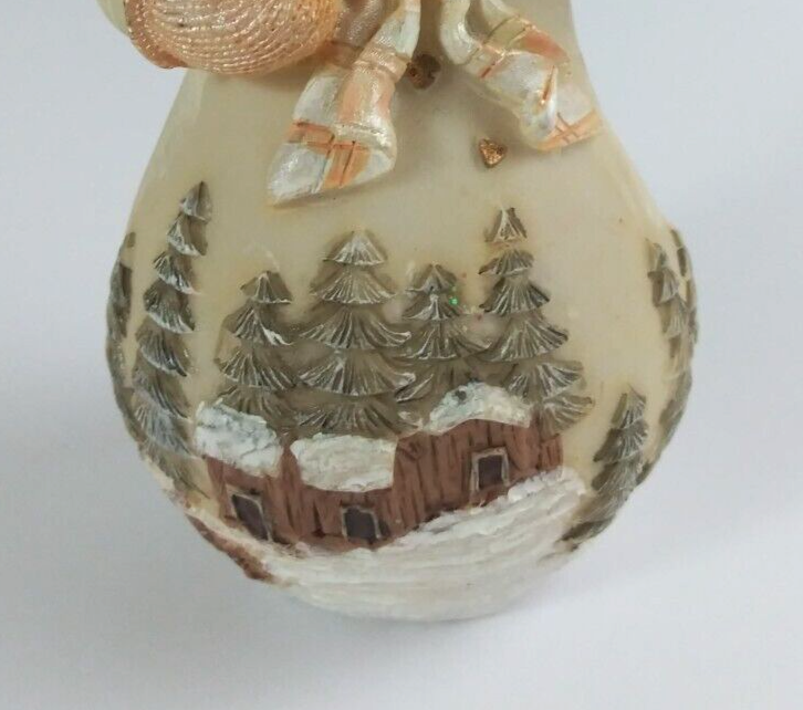 Vintage Kirkland's Winter Scene Christmas Snow Ladies With Apples 5" Figurines Item image 8