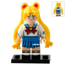 Sailor Moon from Anime Sailor Moon Lego Compatible Minifigure Bricks Toys - £2.33 GBP