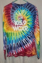 Long Sleeve Swirl Tie Dye 105.9 WCXR  Washington Capitol Radio Large - £13.13 GBP