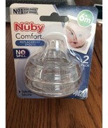 Nuby 2 Piece Comfort Replacement Spout RARE SHIPS N 24 HOURS - $14.73