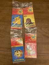 Pokemon 1999 Series 1 Party Stickers Lot Of 4 VTG - £10.60 GBP