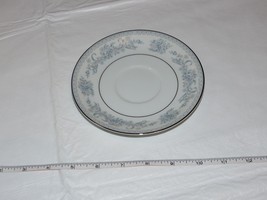 Mikasa Fine China Dresden Rose L9009 1 Saucer only White Blue Flowers! - £12.33 GBP