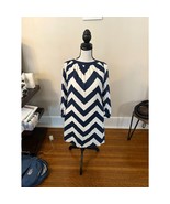  Vineyard Vines Long-Sleeve Dress Chevron in size 8 - €33,26 EUR