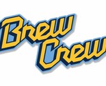 Milwaukee Brewers  &quot; Brew Crew &quot;  Precision Cut Decal - £2.75 GBP+