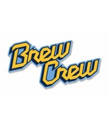 Milwaukee Brewers  &quot; Brew Crew &quot;  Precision Cut Decal - £2.80 GBP+
