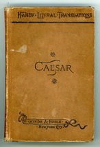 1898 Caesar&#39;s Commentaries Gallic War Parsed Handy Literal Translations JB Finch - £27.52 GBP