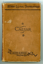 1898 Caesar&#39;s Commentaries Gallic War Parsed Handy Literal Translations ... - £27.07 GBP