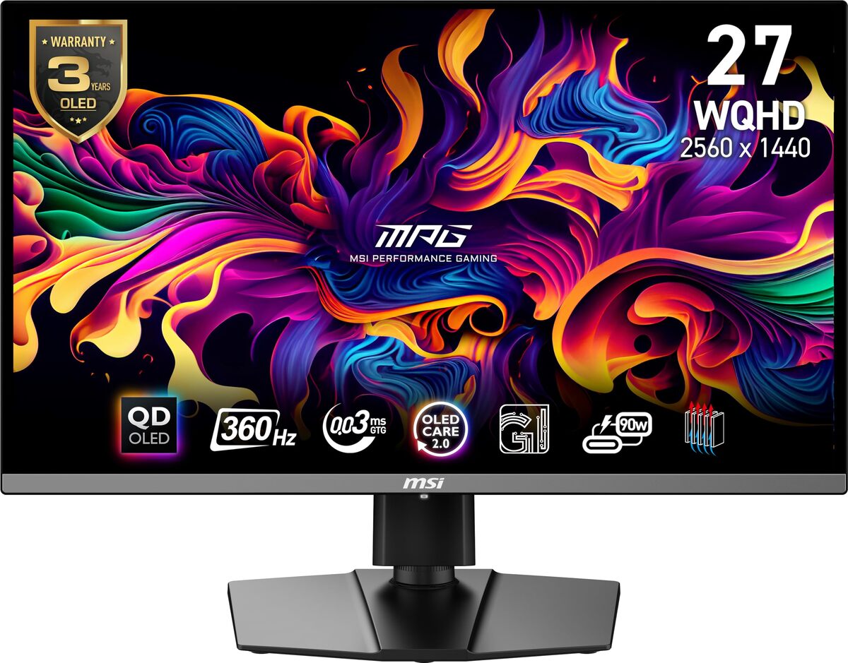 MSI MPG 321URX QD-OLED, 32&quot; 4K UHD Quantum Dot OLED Gaming Monitor, 3840... - $803.10+