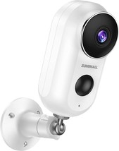Zumimall 2K Security Camera Outdoor, Fhd Battery Powered Wireless, 2.4G ... - $64.95