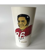 Cedric Hardman San Francisco 49ers 1973 Vintage NFL 7-11 Slurpee Cup Amoco - £9.42 GBP