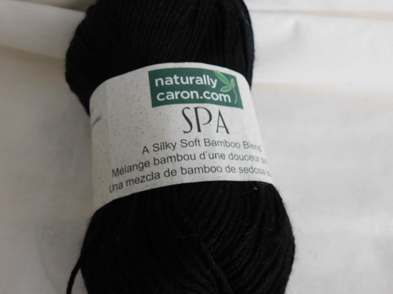 Naturally Caron spa black dye Lot 10122011 (CC) - $4.99