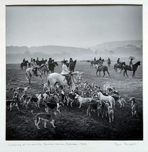 Toni Frissell: Cubbing Chesire Hounds at Unionville, Pennsylvania, 1953, Printed - £679.45 GBP