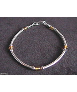 Baltic Amber &amp; Sterling Silver Tube Style Bracelet 925 SS 6.5&quot;, 7&quot;, 7.5&quot;... - $17.82+