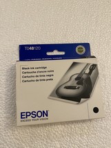 New Genuine Epson 48 Black Ink Cartridge Stylus Photo R200, R300, R320 -ex 6/11 - £16.52 GBP