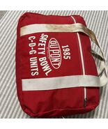 Vintage DuPont Duffel Bag DuPont Chemical Safety Bowl Bag 1985 C-D-G Units - $19.50