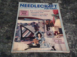 American Home Arts Needlecraft for Today Magazine May June 1988 Dreamtime Doll - £2.35 GBP