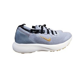 Nike React Escape RN Flyknit DC4269-003 Grey Metallic Gold Womens Size U... - £57.29 GBP