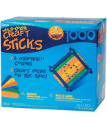 Jumbo Craft Sticks Colored 4.5 Inches - $62.56 CAD