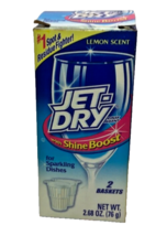 Jet Dry Rinse Agent with Shine Boost- Lemon Scent - 2 Baskets - 2.68 oz - $532.00 MXN