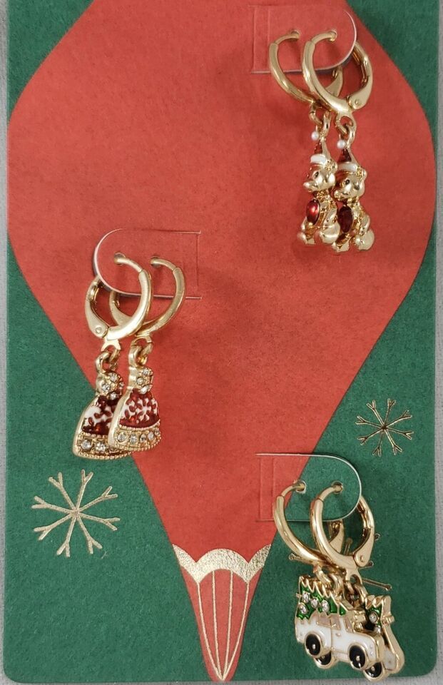I Am Limited Edition Christmas Earrings 3Pk Item image 2