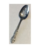 Oneida Secretariat Stainless Steel Slotted Serving Spoon 8.25&quot; - £7.43 GBP