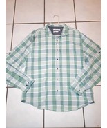 Calvin Klein Men&#39;s Shirt Sz XL Non Iron Body Fit Green Plaid Long Sleeve... - $14.88 CAD