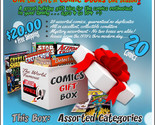 20 COMIC BOOK GIFT BOX:  MARVEL, DC, INDIES + FREE Shipping! ALL VF to N... - $19.80
