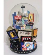 Broadway Cares 2001 New York City Theater Billboard Musical Snow Globe - $39.00