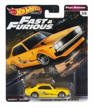 Hot Wheels Fast Rewind Fast &amp; Furious Nissan Skyline (C210) 2/5, Yellow - $27.21