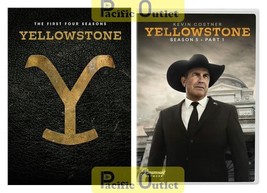 Yellowstone Complete Seasons 1-4 & 5 Part 1 DVD Series 21-Disc Set New 1-5 - £31.36 GBP