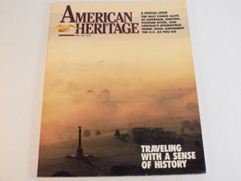 AMERICAN HERITAGE MAGAZINE APRIL 1989 TRAVELING WITH A SENSE OF HISTORY - £4.69 GBP