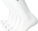 Calvin Klein Men&#39;s Athletic Socks - Cushion Crew Socks (5 Pack) 7-12US W... - $17.77