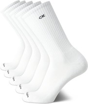 Calvin Klein Men&#39;s Athletic Socks - Cushion Crew Socks (5 Pack) 7-12US W... - £14.18 GBP
