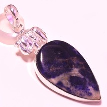 Sodalite Gemstone Handmade Christmas Gift Pendant Jewelry 2.20&quot; SA 4378 - £4.17 GBP
