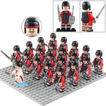 Han Dynasty Army Warriors Ancient War Lego Moc Minifigures Toys Set 21Pcs - £26.37 GBP