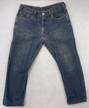 Levis Jeans Mens Size 35x29 503 Relaxed Straight Denim Blue Western Vintage - £15.56 GBP