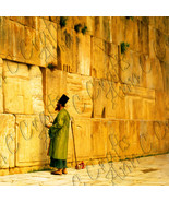 The Wailing Wall Painting Clip Art - $3.40 CAD