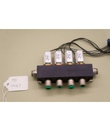 Lot of 4 Numatics RB2-0115 Solenoid Valves w/ block - 5VDC - 5 PSI - $61.02