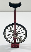 Victorian Unicycle Metal  Desk Model Red  (SEE PHOTOS) - £10.82 GBP