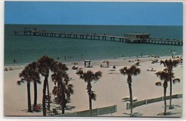 Big Pier 60 Clearwater Beach,Florida Chrome Postcard Unposted - £6.59 GBP