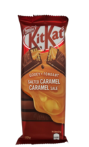 6 X Nestle Kit Kat Gooey Salted Caramel Chocolate Wafer Bar 120g Free Shipping - £26.76 GBP
