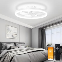 The Volisun Modern Ceiling Fans With Lights And Remote Are Perfect For Bedrooms. - £71.36 GBP