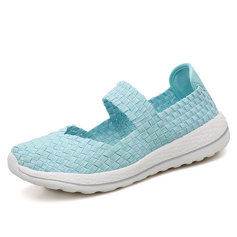 MARSON Womens Casual Shoes Spring Autumn Clics Woven  Slip on Flat Lightweight L - £119.74 GBP