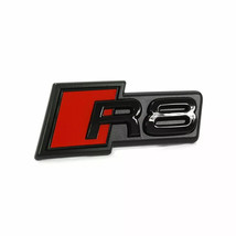 Audi R8 Lettering Grille Black Tuning Exclusive Black Edition - $62.09