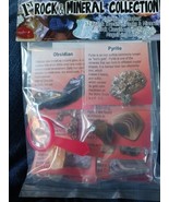 14 PC 1st Rock And Mineral Collection Kit Great Science Holiday Gift For... - $339.28 MXN