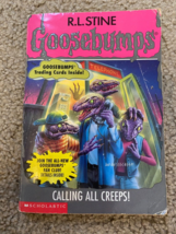 Goosebumps #50 Calling All Creeps! w/bookmark card 1st print RL Stine - £18.35 GBP