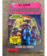 Goosebumps #50 Calling All Creeps! w/bookmark card 1st print RL Stine - £18.28 GBP