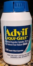 New Advil Liqui-Gels Solubilized Ibuprofen Capsules 200mg 120ct Bottle E... - $15.19